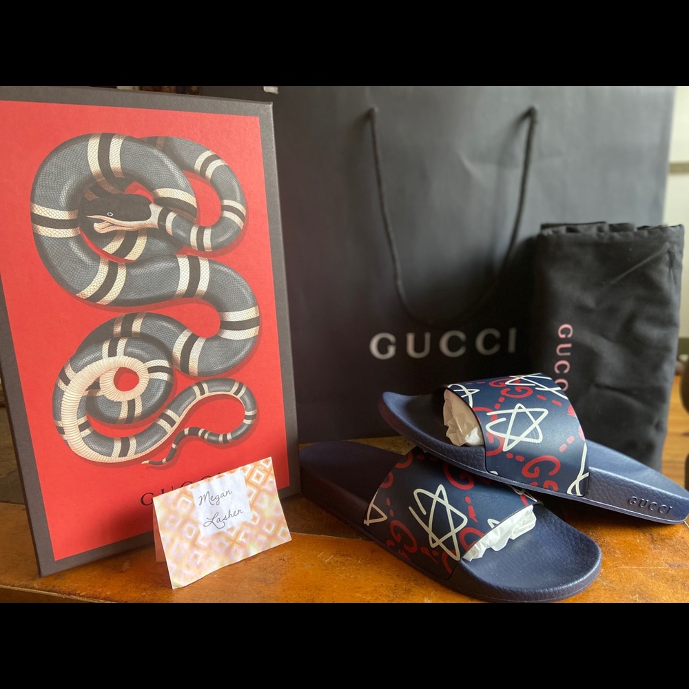 Gucci slides 100%authentic
